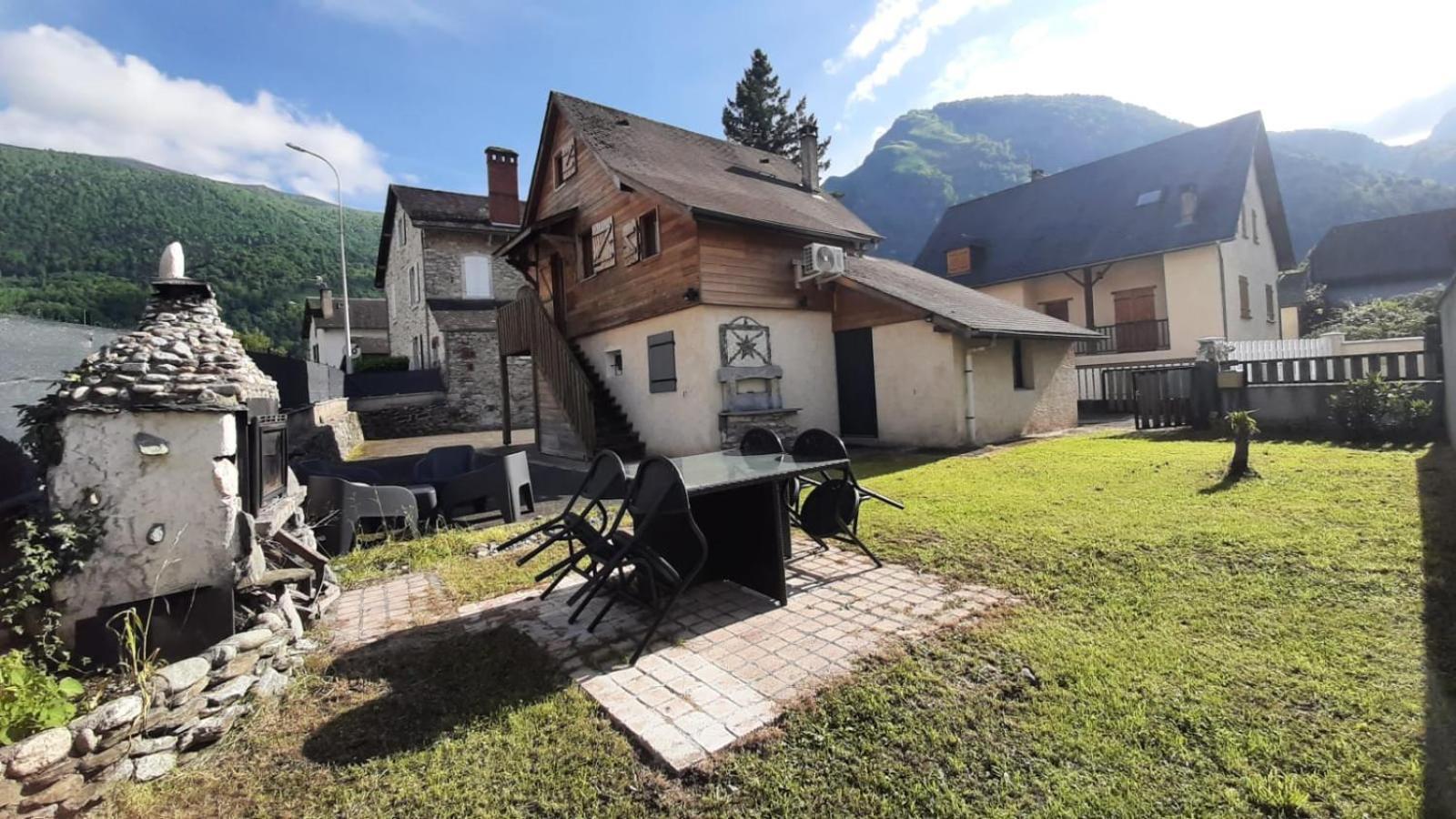 Apartment Cocoon Avec Jardin Et Vue Montagne Laruns